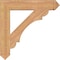 Ekena Millwork Olympic Arts & Crafts Smooth Bracket, Western Red Cedar, 5 1/2"W x 34"D x 34"H BKT06X34X34OLY03SWR - alternate 2